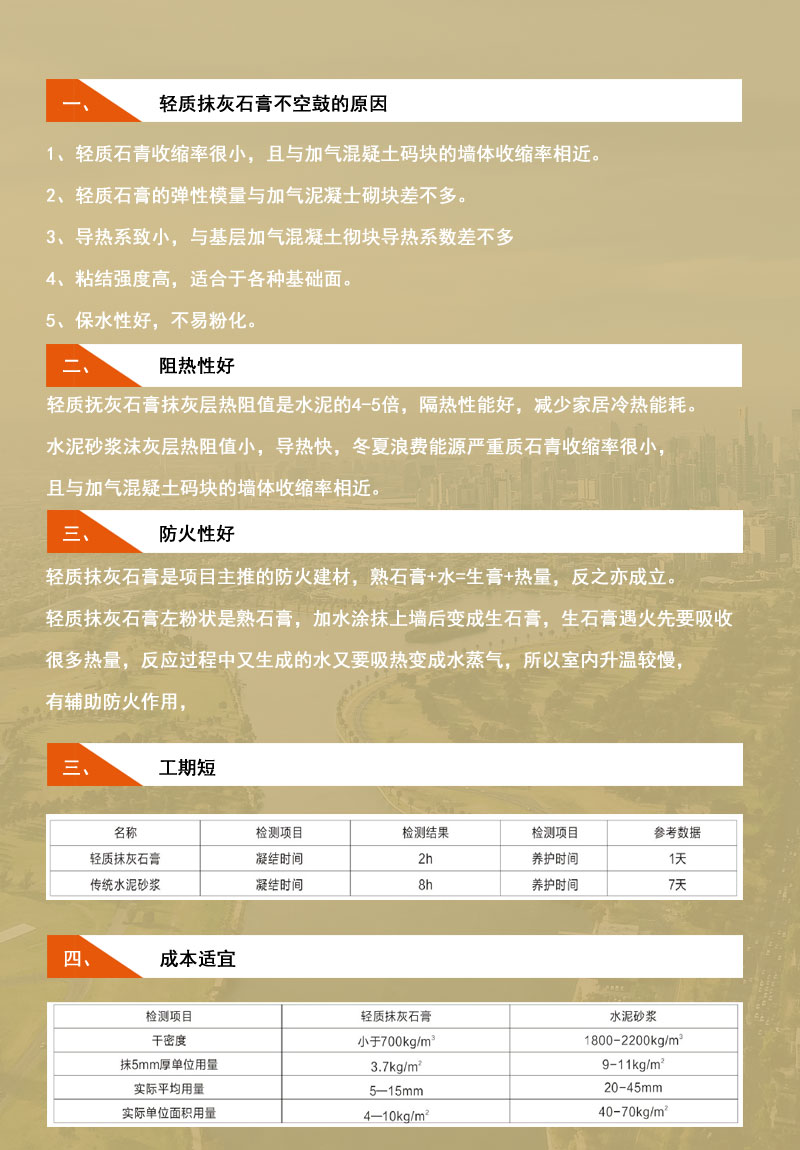 石家庄轻质抹灰石膏